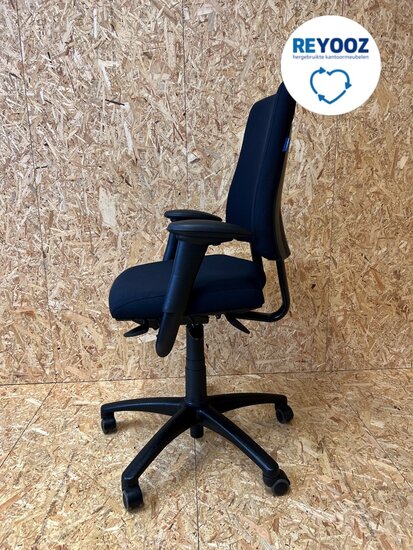 Tweedehands BMA Axia Office zwart met hoge rug