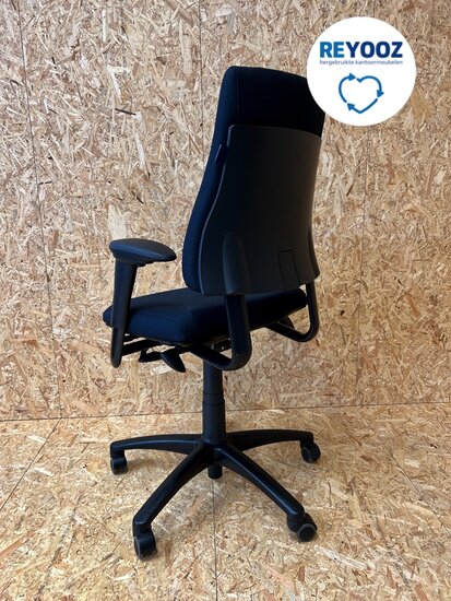 Tweedehands BMA Axia Office zwart met hoge rug