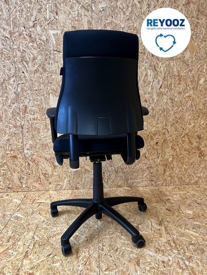 Tweedehands BMA Axia Office zwart met hoge rug
