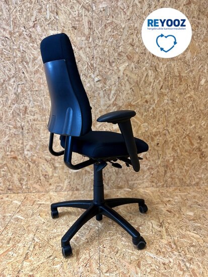 Tweedehands BMA Axia Office zwart met hoge rug