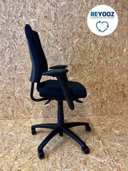 Tweedehands BMA Axia Office zwart met hoge rug