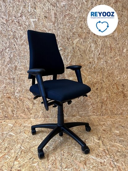 Tweedehands BMA Axia Office zwart met hoge rug