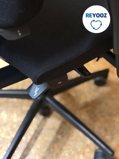 Tweedehands ergonomische bureaustoel BMA Axia 2.2 - zwart