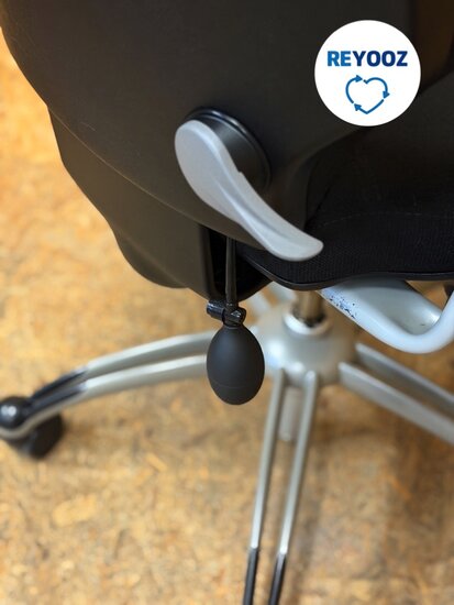 RH Logic 400 - ergonomische bureaustoel - zwart - tweedehands