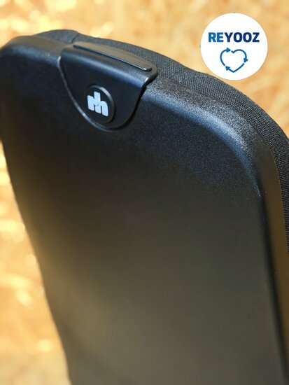 RH Logic 400 - ergonomische bureaustoel - zwart - tweedehands