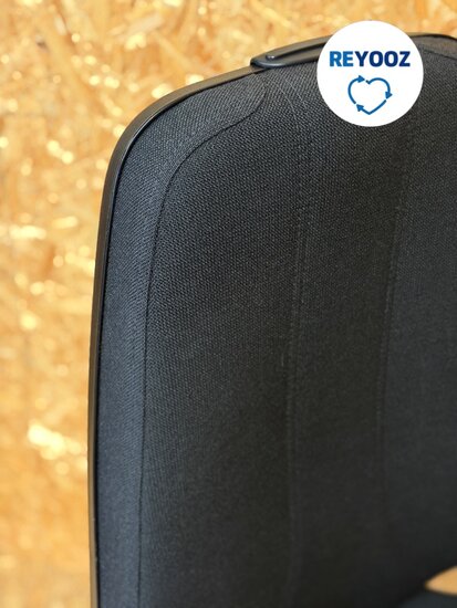 RH Logic 400 - ergonomische bureaustoel - zwart - tweedehands