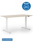 Wit Actiforce Steelforce 1050 laag-hoog bureau of zit-sta bureau