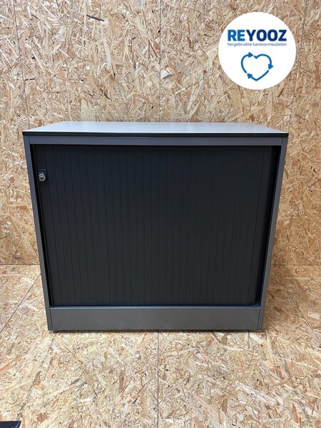 Ahrend roldeurkast - 74x80x45cm - antracietgrijs Ahrend roldeurkast - 74x80x45cm - antracietgrijs