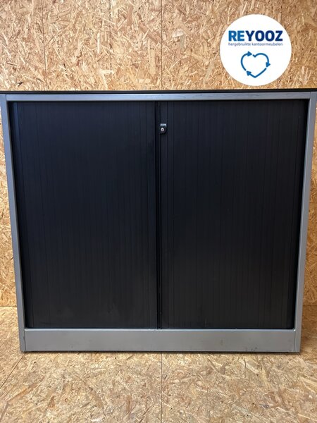 Ahrend roller door cabinet - 120x120x45cm - silver grey Ahrend roller door cabinet - 120x120x45cm - silver grey