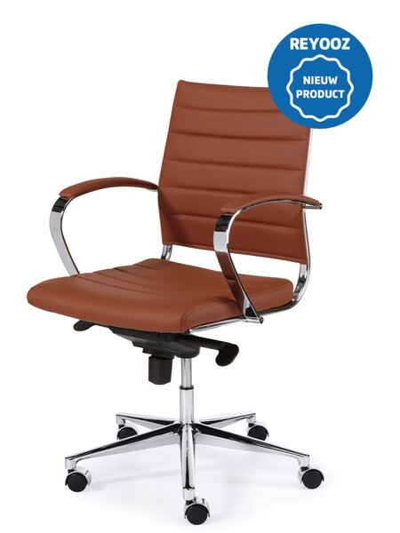 Magore design conference chair - brown - new
