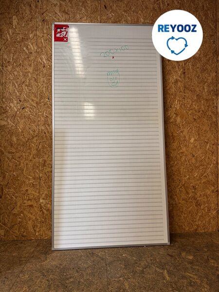 Whiteboard - 200x100cm with weekly planner and magnetic backing