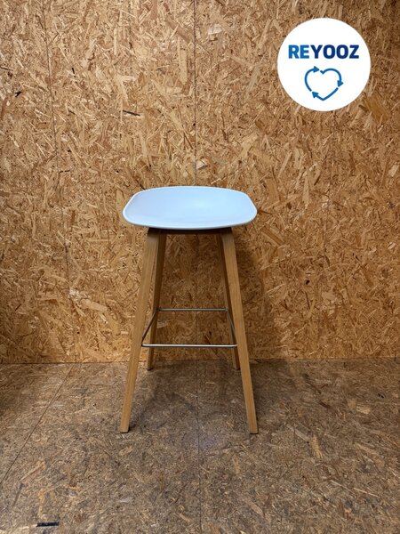 Design barstool Hay About a Stool - AAS32 - white - reuse